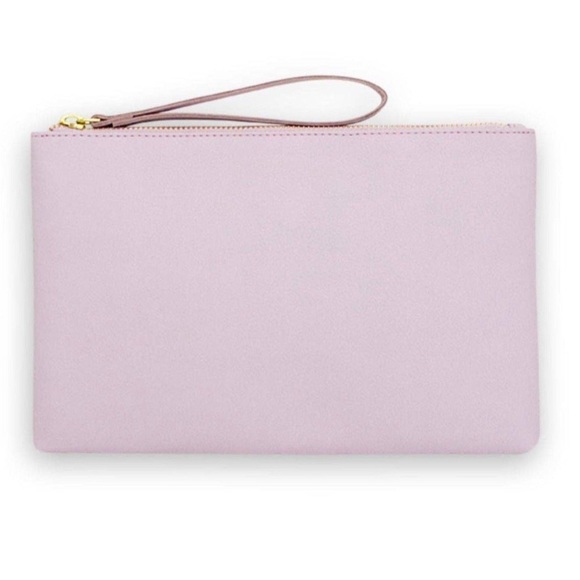 Apple Leather Clutch Mini Bag - Blush - Picture 1 of 6